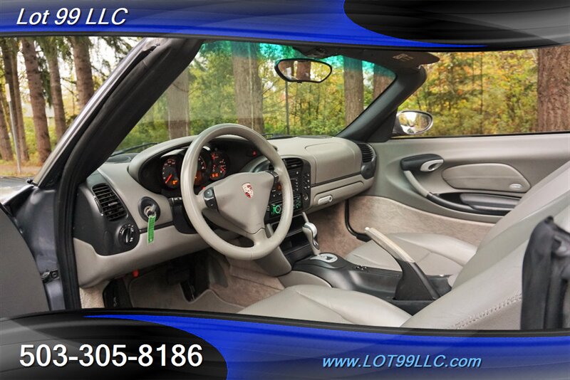 2003 Porsche Boxster Convertible 2.7L Auto Leather Seats Newer Tires  