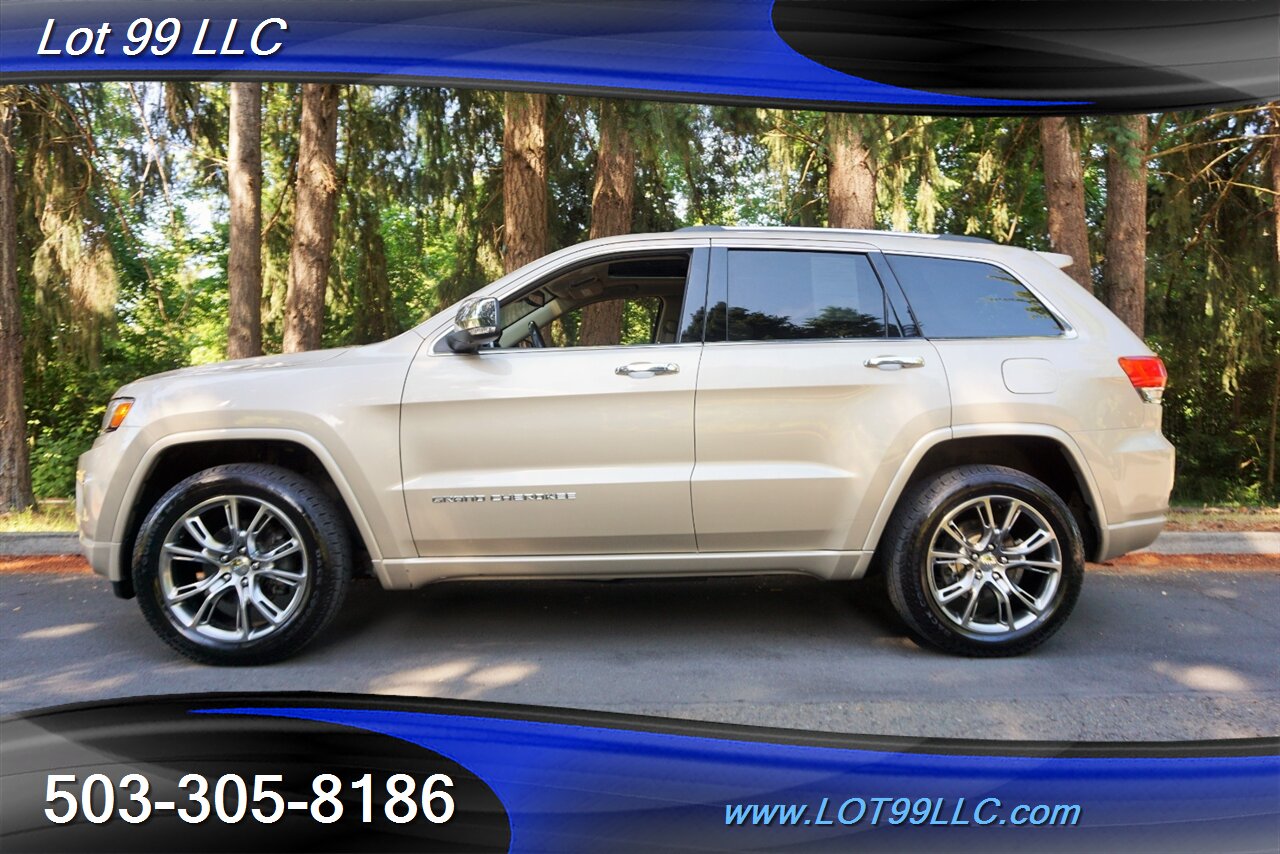 2014 Jeep Grand Cherokee Overland 4X4 V6 GPS Heated Leather Pano 1 OWNER   - Photo 1 - Milwaukie, OR 97267