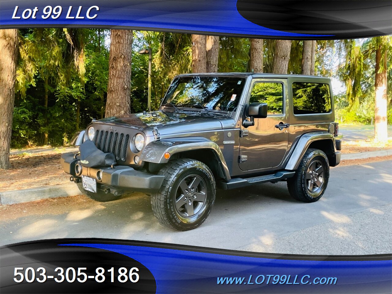 2016 Jeep Wrangler Freedom 4x4 123K 6 Speed Manual Hard Top   - Photo 4 - Milwaukie, OR 97267