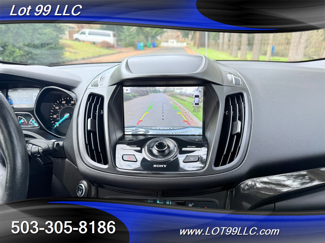 2019 Ford Escape Titanium AWD 113k NEW TIRES Htd Leather Pano Navi  Backup Camera Parking Sensors 27MPG - Photo 12 - Milwaukie, OR 97267