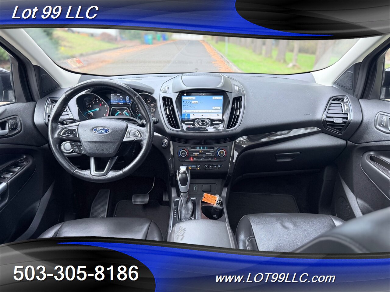 2019 Ford Escape Titanium AWD 113k NEW TIRES Htd Leather Pano Navi  Backup Camera Parking Sensors 27MPG - Photo 2 - Milwaukie, OR 97267