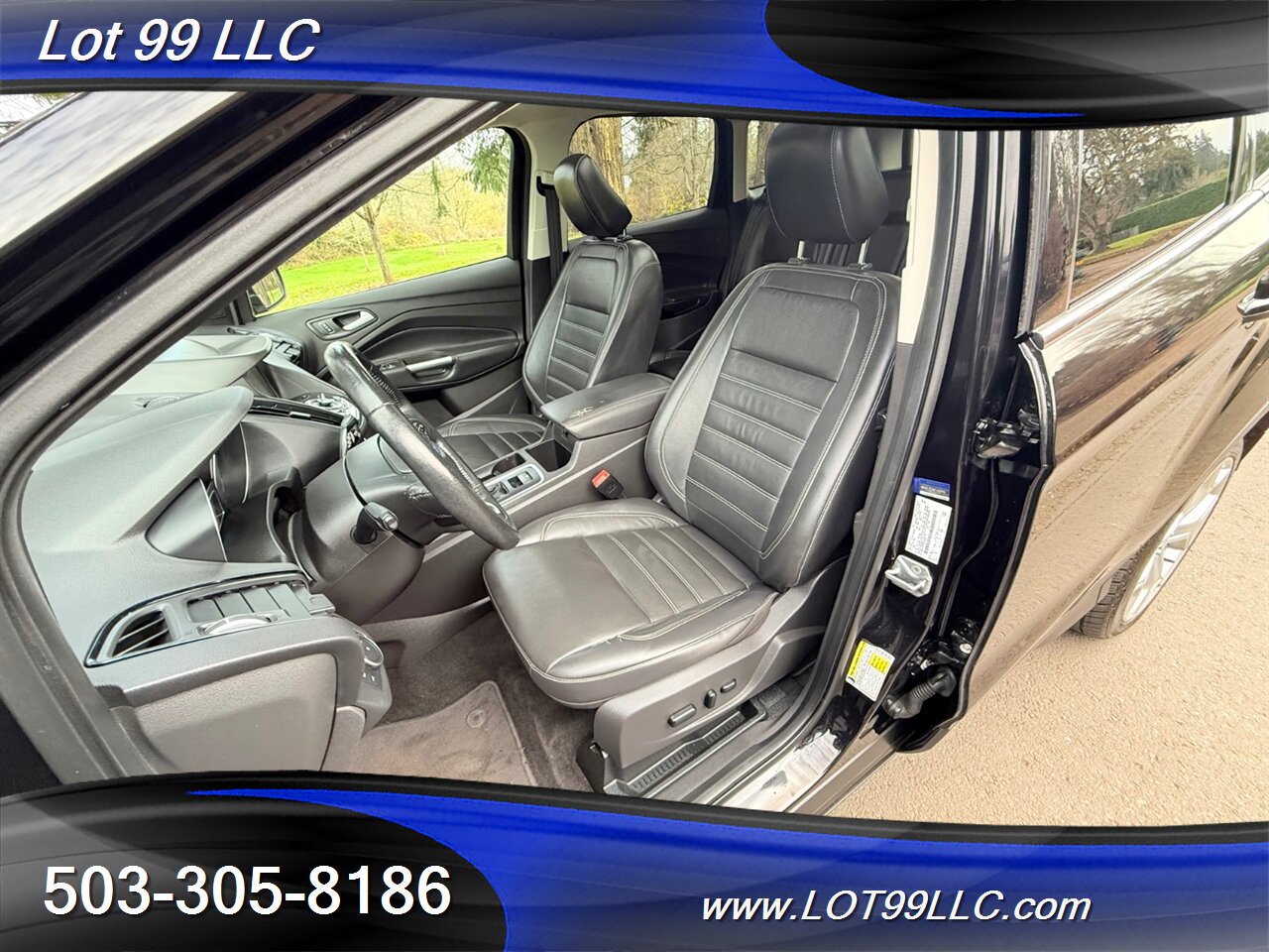 2019 Ford Escape Titanium AWD 113k NEW TIRES Htd Leather Pano Navi  Backup Camera Parking Sensors 27MPG - Photo 14 - Milwaukie, OR 97267