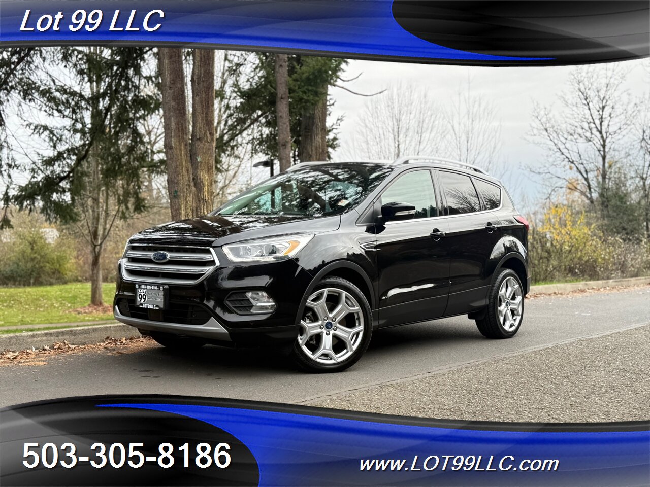 2019 Ford Escape Titanium AWD 113k NEW TIRES Htd Leather Pano Navi  Backup Camera Parking Sensors 27MPG - Photo 3 - Milwaukie, OR 97267