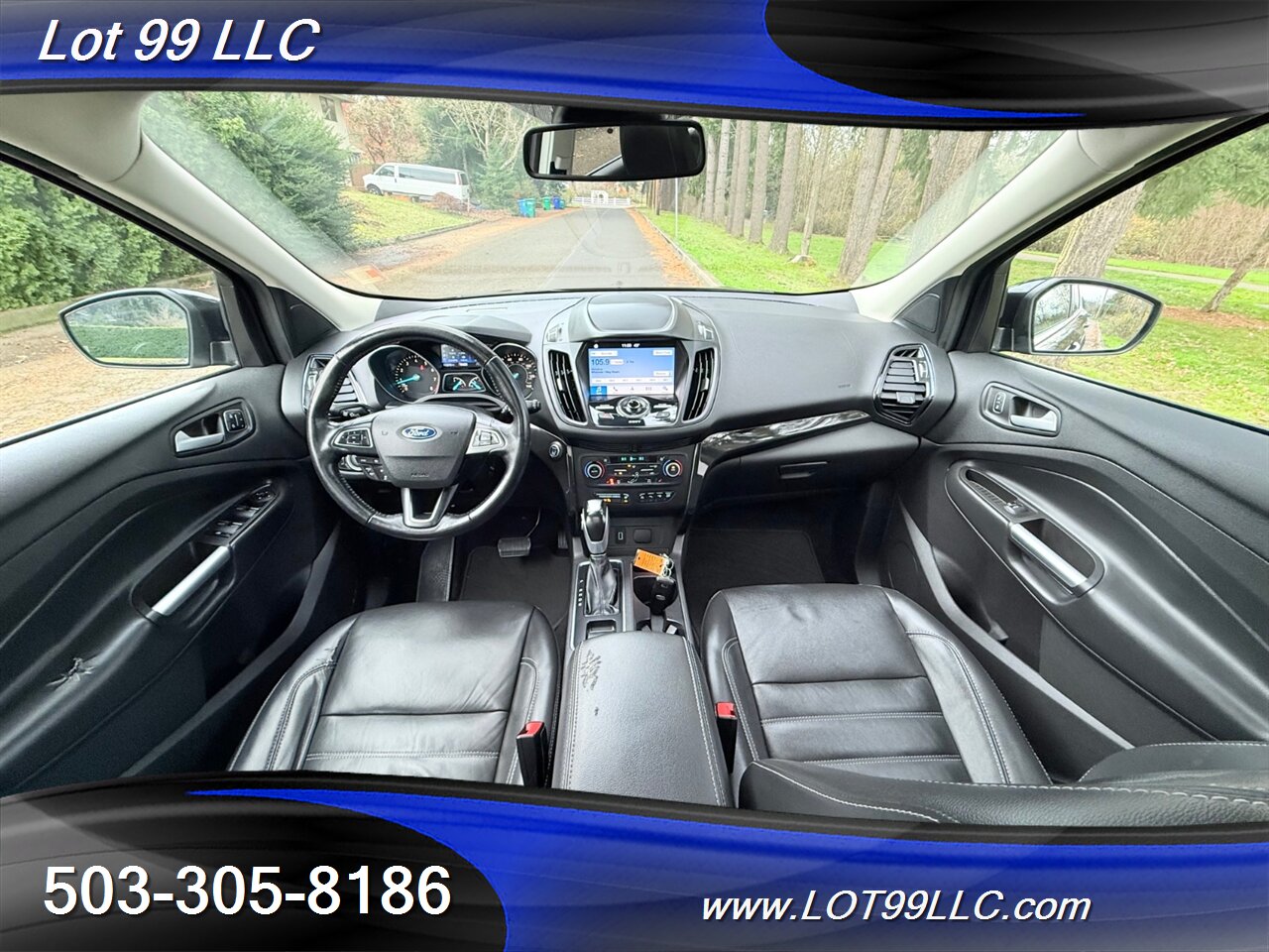 2019 Ford Escape Titanium AWD 113k NEW TIRES Htd Leather Pano Navi  Backup Camera Parking Sensors 27MPG - Photo 25 - Milwaukie, OR 97267