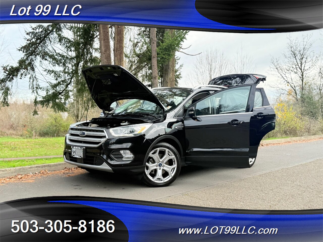 2019 Ford Escape Titanium AWD 113k NEW TIRES Htd Leather Pano Navi  Backup Camera Parking Sensors 27MPG - Photo 47 - Milwaukie, OR 97267