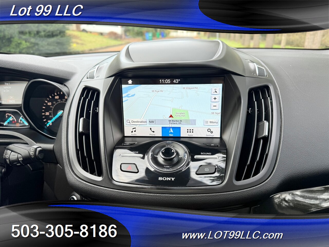 2019 Ford Escape Titanium AWD 113k NEW TIRES Htd Leather Pano Navi  Backup Camera Parking Sensors 27MPG - Photo 11 - Milwaukie, OR 97267