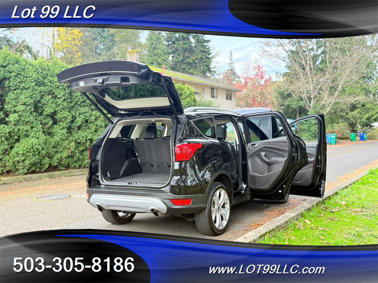 2019 Ford Escape Titanium AWD 113k NEW TIRES Htd Leather Pano Navi  Backup Camera Parking Sensors 27MPG - Photo 55 - Milwaukie, OR 97267