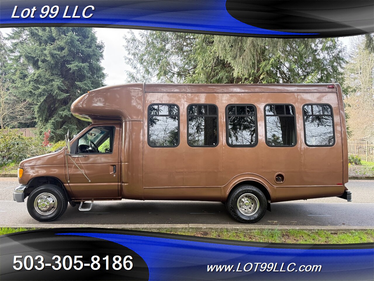 2002 Ford E-Series Van E350 SD 97k Miles 1-Owner 13 Passenger Shuttle Bus  Carrier Rear Air Conditioning Dually - Photo 41 - Milwaukie, OR 97267