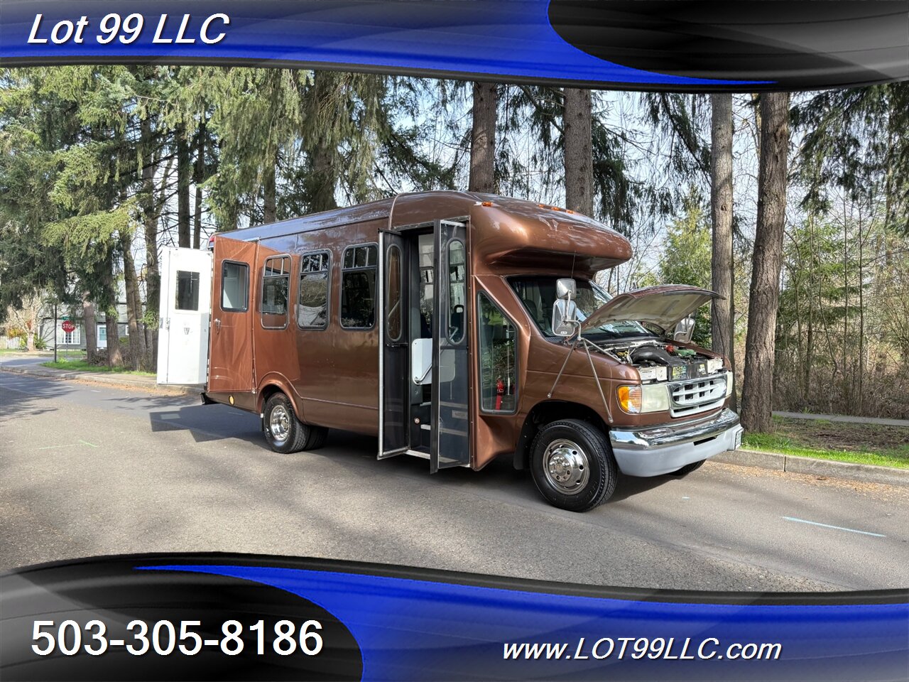 2002 Ford E-Series Van E350 SD 97k Miles 1-Owner 13 Passenger Shuttle Bus  Carrier Rear Air Conditioning Dually - Photo 39 - Milwaukie, OR 97267