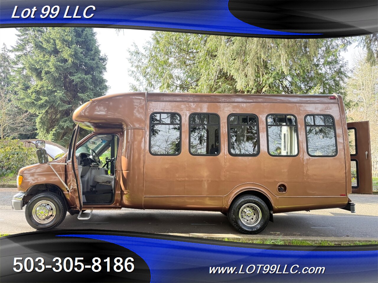 2002 Ford E-Series Van E350 SD 97k Miles 1-Owner 13 Passenger Shuttle Bus  Carrier Rear Air Conditioning Dually - Photo 33 - Milwaukie, OR 97267
