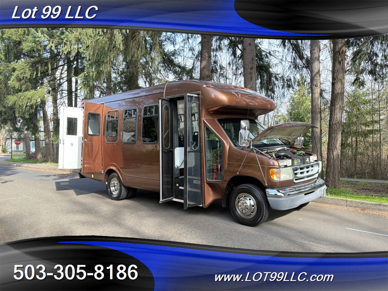 2002 Ford E-Series Van E350 SD 97k Miles 1-Owner 13 Passenger Shuttle Bus  Carrier Rear Air Conditioning Dually - Photo 43 - Milwaukie, OR 97267