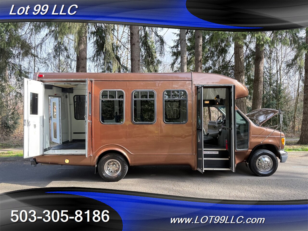 2002 Ford E-Series Van E350 SD 97k Miles 1-Owner 13 Passenger Shuttle Bus  Carrier Rear Air Conditioning Dually - Photo 19 - Milwaukie, OR 97267