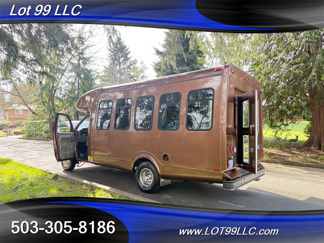 2002 Ford E-Series Van E350 SD 97k Miles 1-Owner 13 Passenger Shuttle Bus  Carrier Rear Air Conditioning Dually - Photo 48 - Milwaukie, OR 97267