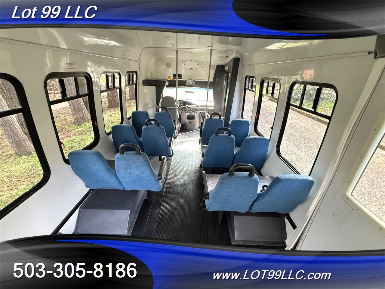 2002 Ford E-Series Van E350 SD 97k Miles 1-Owner 13 Passenger Shuttle Bus  Carrier Rear Air Conditioning Dually - Photo 15 - Milwaukie, OR 97267