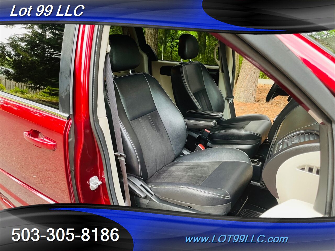 2017 Dodge Grand Caravan Wheel Chair Van 26k Leather DVD Lowered Floor   - Photo 15 - Milwaukie, OR 97267