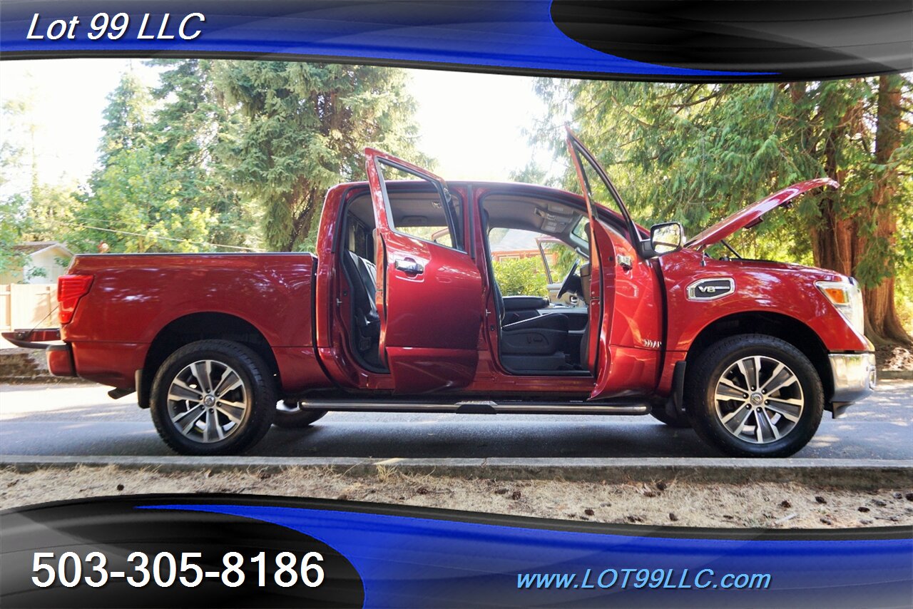 2017 Nissan Titan SL 4X4 V8 5,6L Auto Heated Leather GPS 2 OWNERS   - Photo 30 - Milwaukie, OR 97267