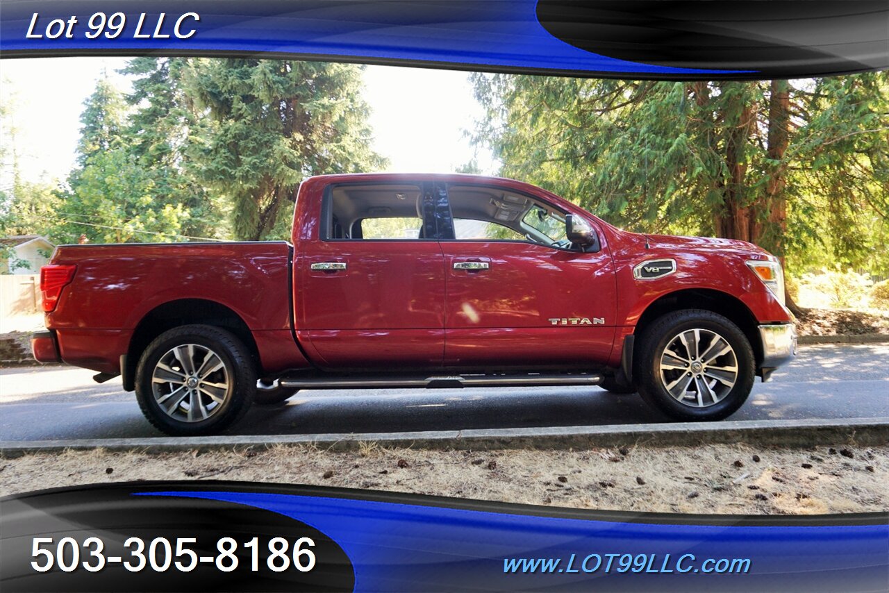 2017 Nissan Titan SL 4X4 V8 5,6L Auto Heated Leather GPS 2 OWNERS   - Photo 8 - Milwaukie, OR 97267