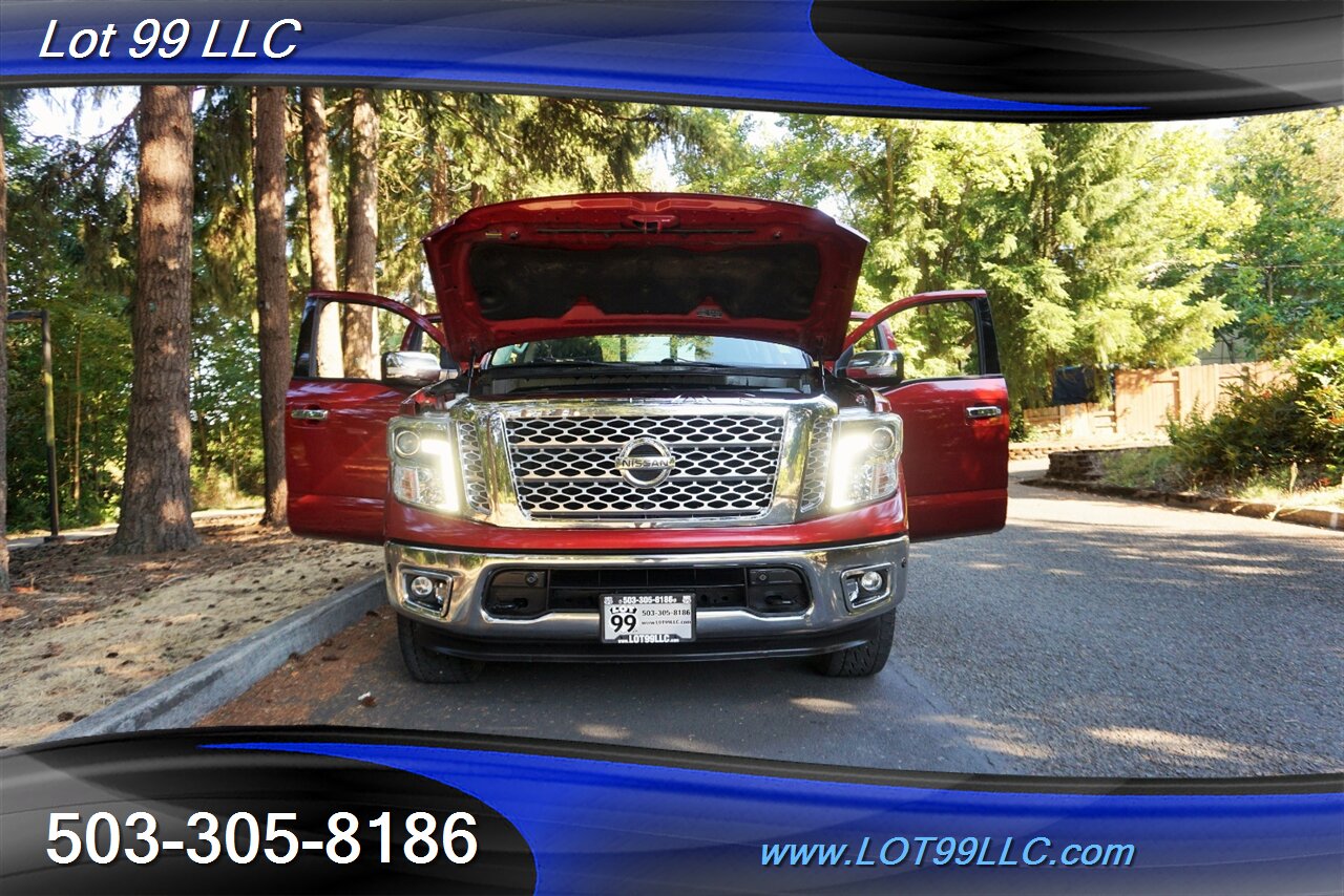 2017 Nissan Titan SL 4X4 V8 5,6L Auto Heated Leather GPS 2 OWNERS   - Photo 29 - Milwaukie, OR 97267