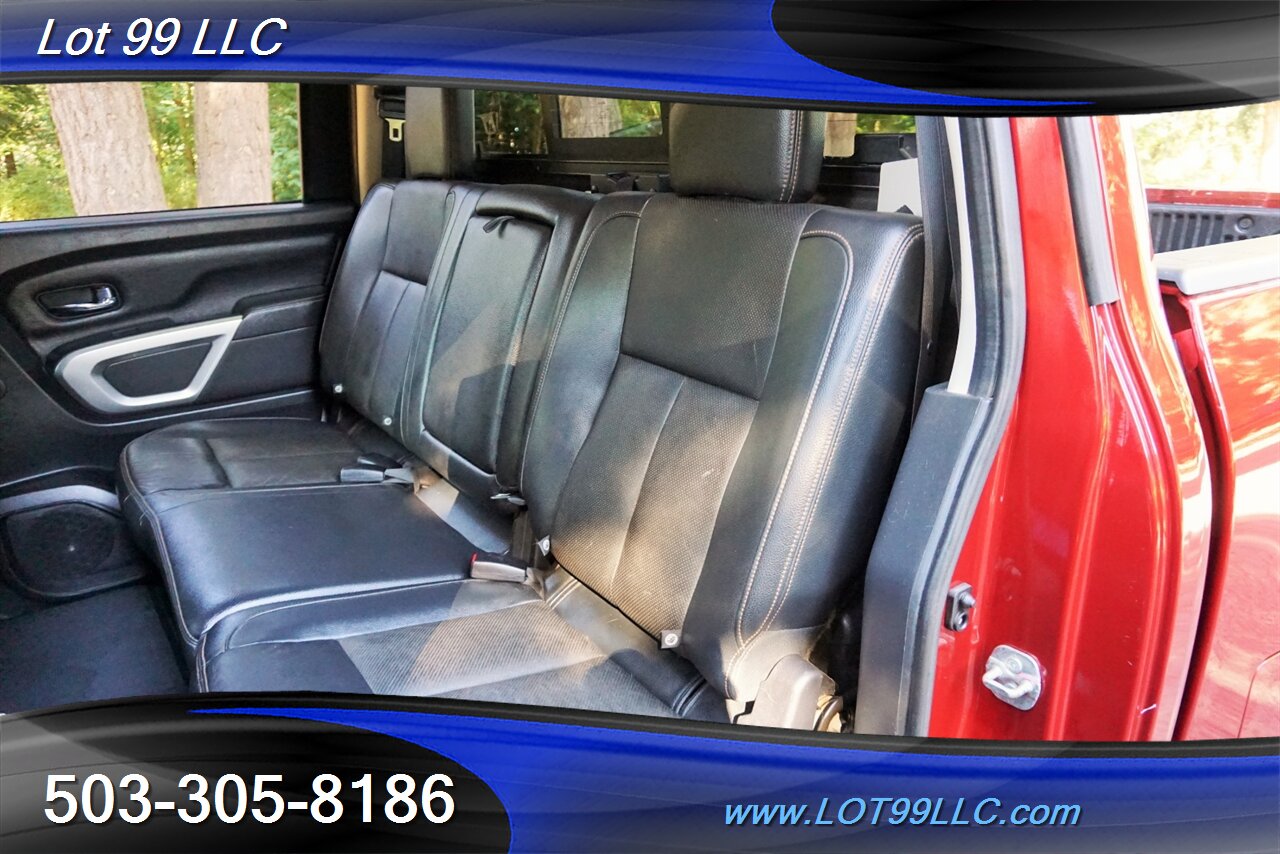2017 Nissan Titan SL 4X4 V8 5,6L Auto Heated Leather GPS 2 OWNERS   - Photo 14 - Milwaukie, OR 97267
