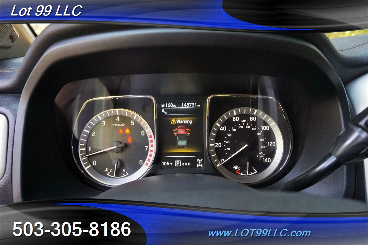 2017 Nissan Titan SL 4X4 V8 5,6L Auto Heated Leather GPS 2 OWNERS   - Photo 22 - Milwaukie, OR 97267
