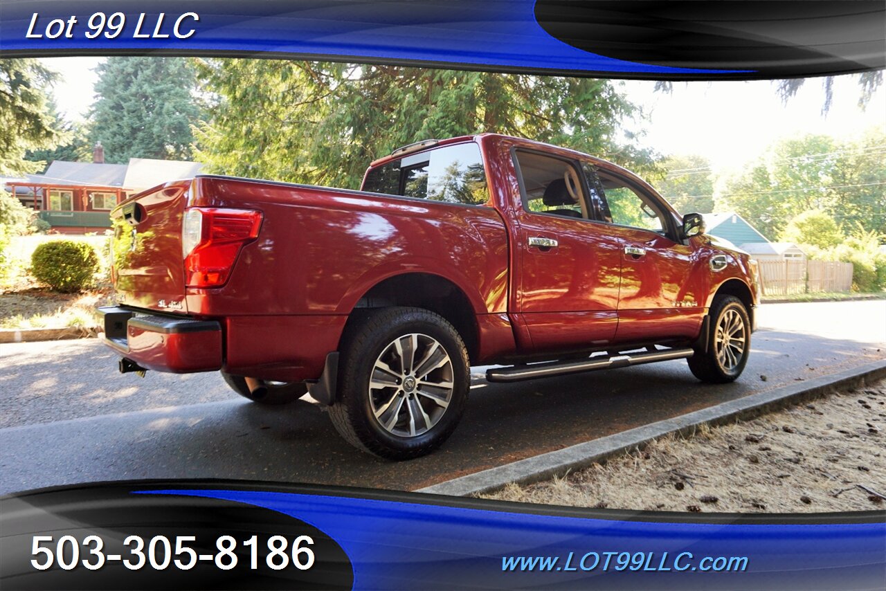 2017 Nissan Titan SL 4X4 V8 5,6L Auto Heated Leather GPS 2 OWNERS   - Photo 9 - Milwaukie, OR 97267
