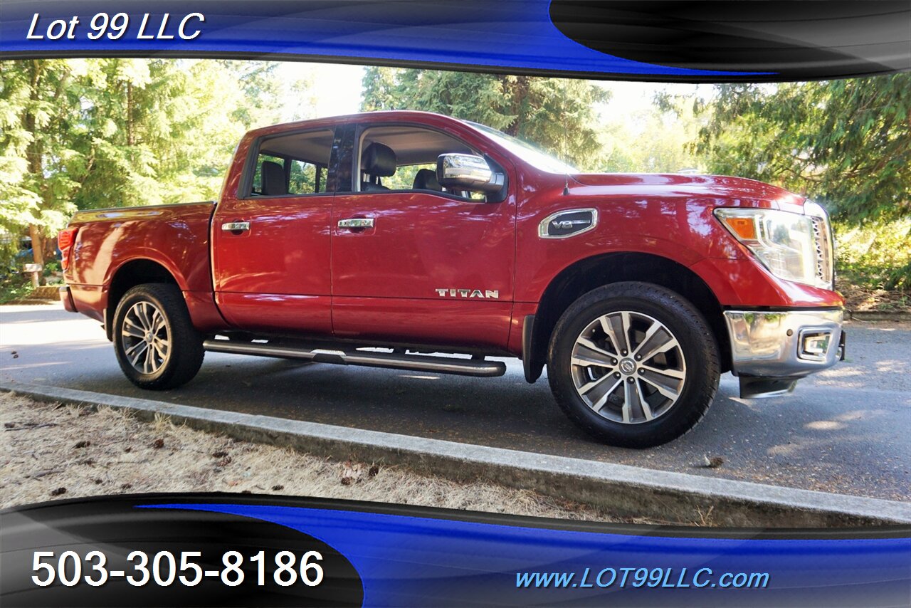 2017 Nissan Titan SL 4X4 V8 5,6L Auto Heated Leather GPS 2 OWNERS   - Photo 7 - Milwaukie, OR 97267