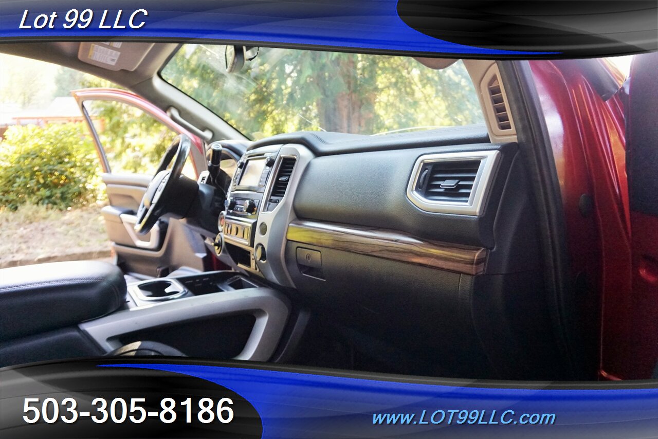 2017 Nissan Titan SL 4X4 V8 5,6L Auto Heated Leather GPS 2 OWNERS   - Photo 18 - Milwaukie, OR 97267