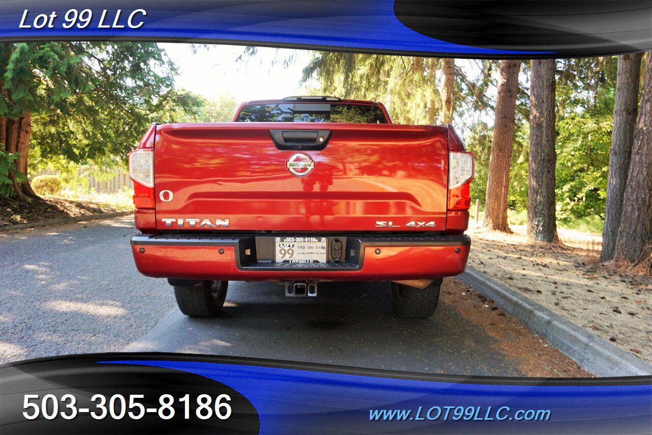2017 Nissan Titan SL 4X4 V8 5,6L Auto Heated Leather GPS 2 OWNERS   - Photo 10 - Milwaukie, OR 97267