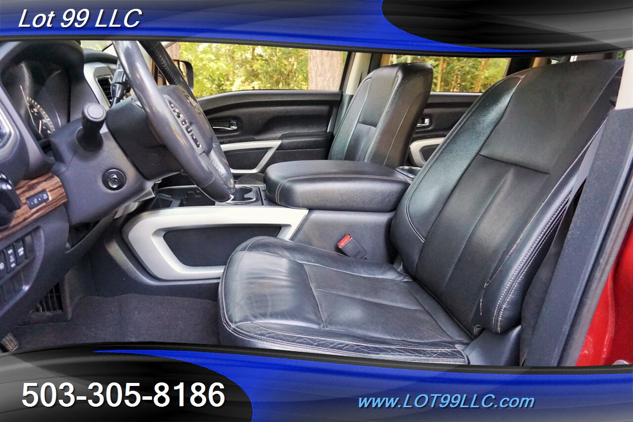 2017 Nissan Titan SL 4X4 V8 5,6L Auto Heated Leather GPS 2 OWNERS   - Photo 13 - Milwaukie, OR 97267