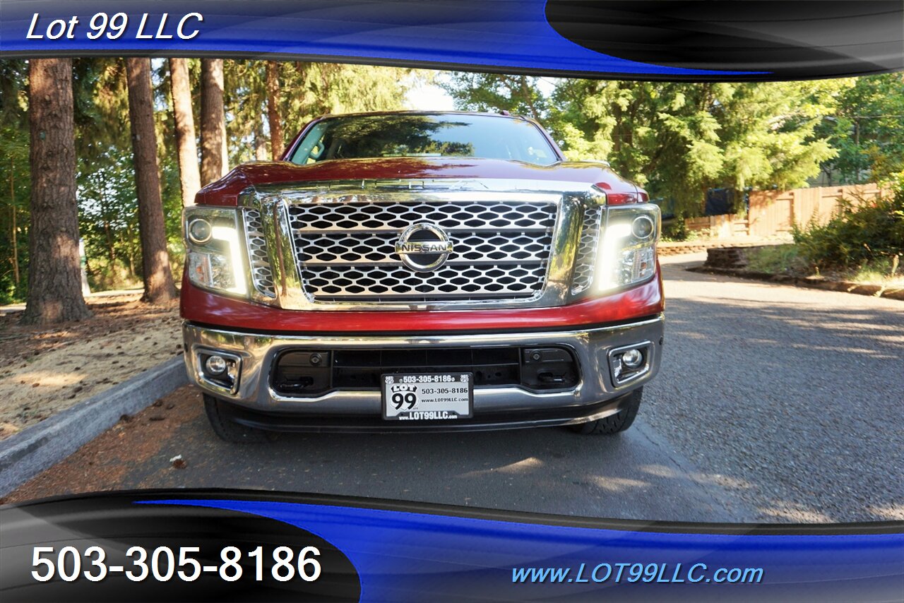 2017 Nissan Titan SL 4X4 V8 5,6L Auto Heated Leather GPS 2 OWNERS   - Photo 6 - Milwaukie, OR 97267