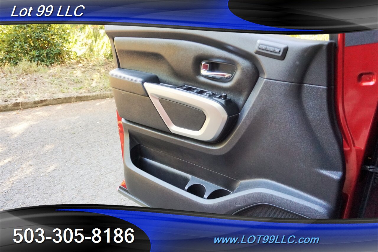 2017 Nissan Titan SL 4X4 V8 5,6L Auto Heated Leather GPS 2 OWNERS   - Photo 21 - Milwaukie, OR 97267