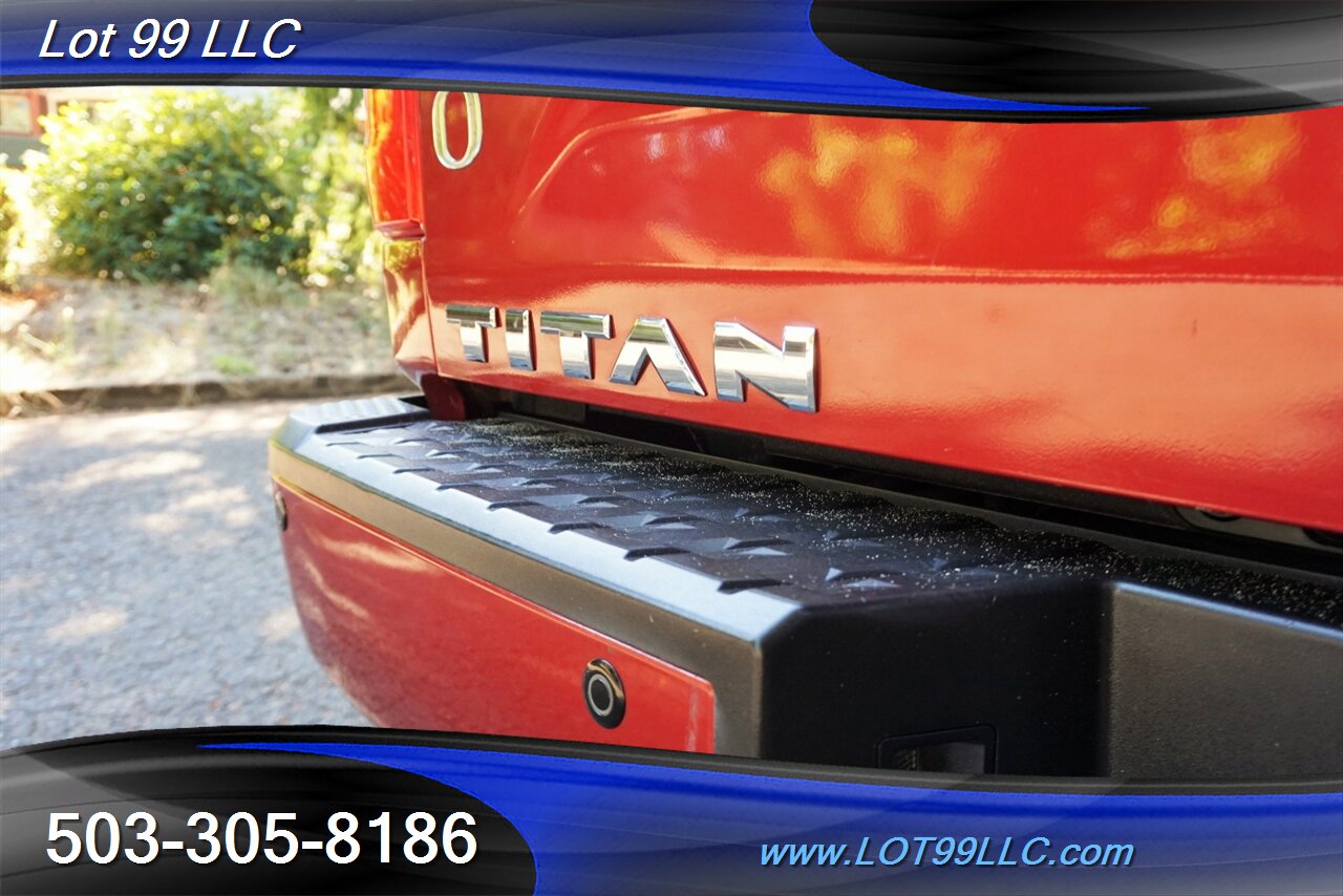 2017 Nissan Titan SL 4X4 V8 5,6L Auto Heated Leather GPS 2 OWNERS   - Photo 32 - Milwaukie, OR 97267