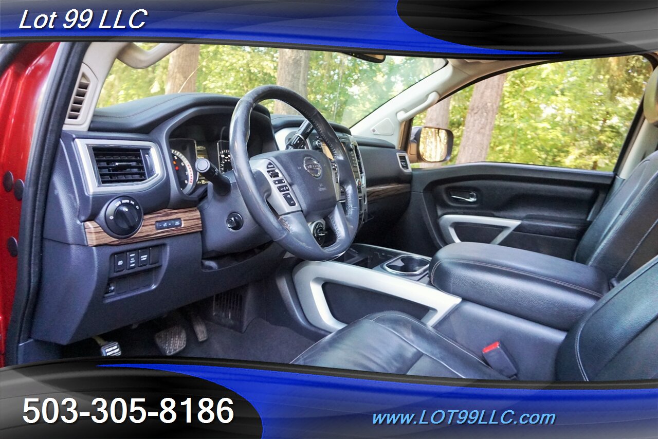 2017 Nissan Titan SL 4X4 V8 5,6L Auto Heated Leather GPS 2 OWNERS   - Photo 12 - Milwaukie, OR 97267