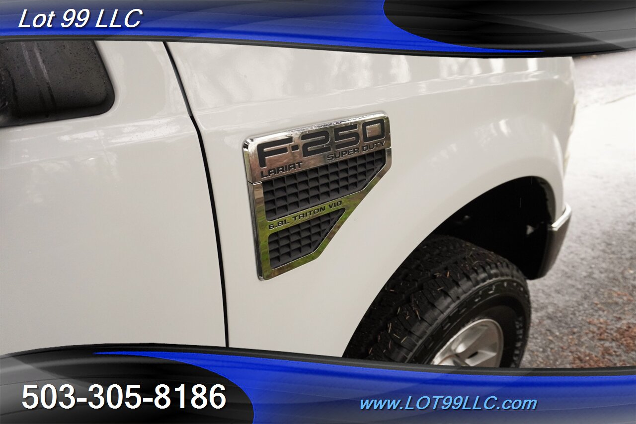 2010 Ford F-250 Lariat 4X4 V10 6.8L Heated Leather Moon Roof Long Bed Premium Wheels Newer Tires 2 OWNERS - Photo 35 - Milwaukie, OR 97267