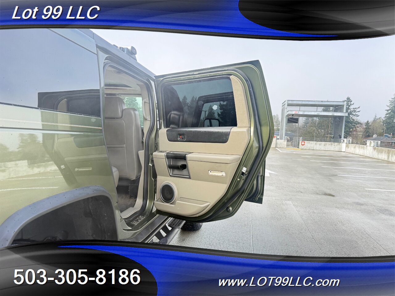 2003 Hummer H2 Lux Series 4x4 * Only 55k Miles * Lifted NEW 37 " 6.0 V8 Tires F&R Heated Leather Moon Roof - Photo 44 - Milwaukie, OR 97267