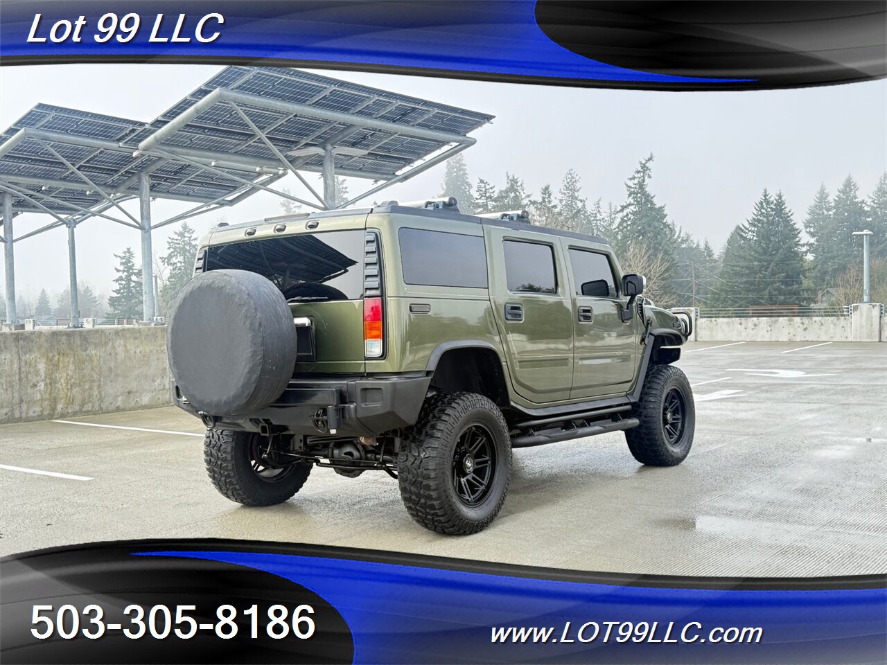 2003 Hummer H2 Lux Series 4x4 * Only 55k Miles * Lifted NEW 37 " 6.0 V8 Tires F&R Heated Leather Moon Roof - Photo 6 - Milwaukie, OR 97267