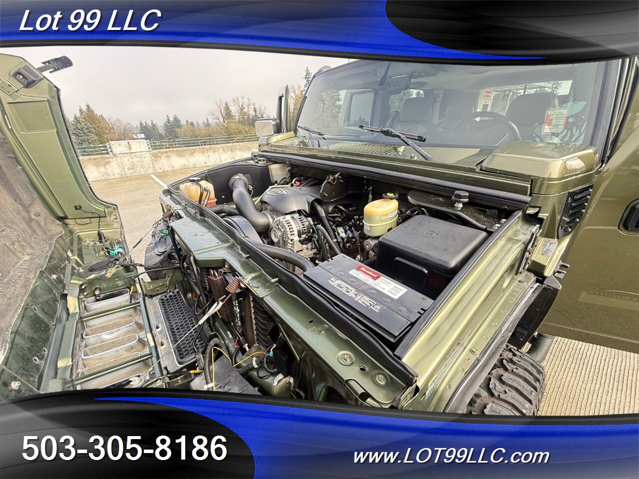 2003 Hummer H2 Lux Series 4x4 * Only 55k Miles * Lifted NEW 37 " 6.0 V8 Tires F&R Heated Leather Moon Roof - Photo 49 - Milwaukie, OR 97267