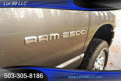 2004 Dodge Ram 2500 SLT SLT 4X4 5.9L CUMMINS Turbo Diesel Short Bed 35   - Photo 28 - Milwaukie, OR 97267