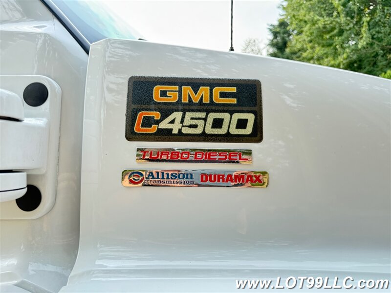 2009 GMC 4500 TOPKICK 55k Sportchassis Duramax Diesel Htd Leather  