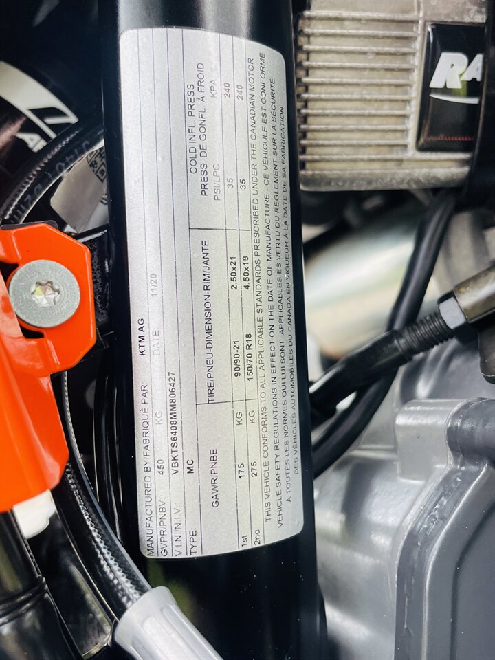 2021 KTM Adventure R 890 Touratech Hard Bags Windshield Crash Bars   - Photo 36 - Milwaukie, OR 97267