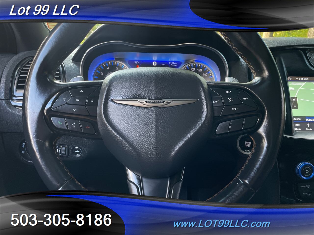 2019 Chrysler 300 Series 300S Pano Roof 52k Miles Navigation Htd Leather   - Photo 14 - Milwaukie, OR 97267