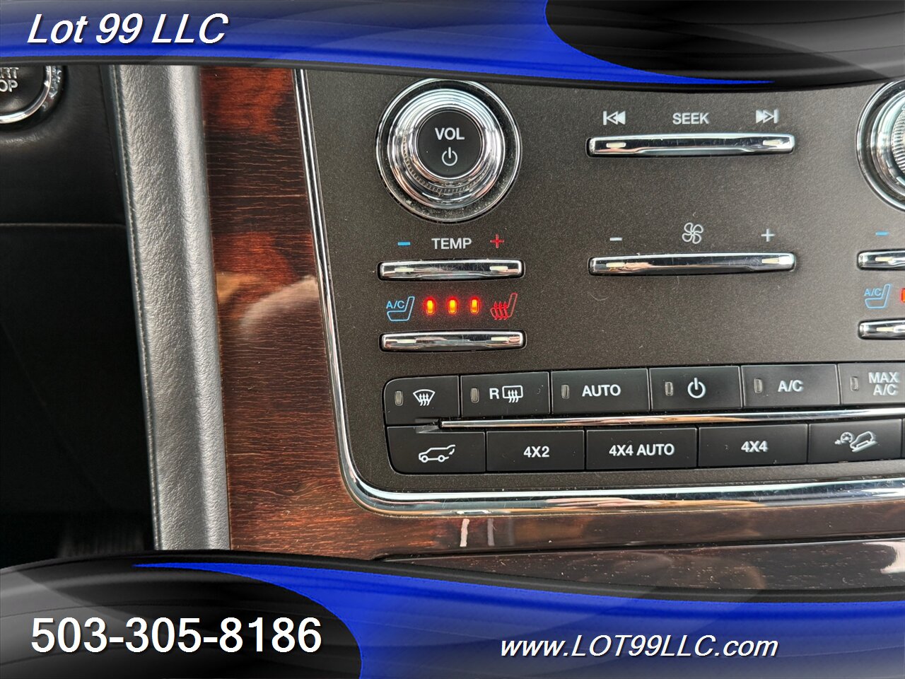 2016 Lincoln Navigator L Reserve 4x4 105k Miles NEW TIRES Htd Cld Leather Navi Cam Headrest DVD'S Moon Roof - Photo 18 - Milwaukie, OR 97267