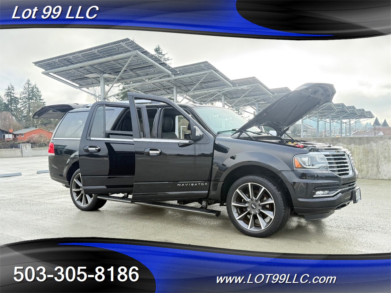 2016 Lincoln Navigator L Reserve 4x4 105k Miles NEW TIRES Htd Cld Leather Navi Cam Headrest DVD'S Moon Roof - Photo 43 - Milwaukie, OR 97267