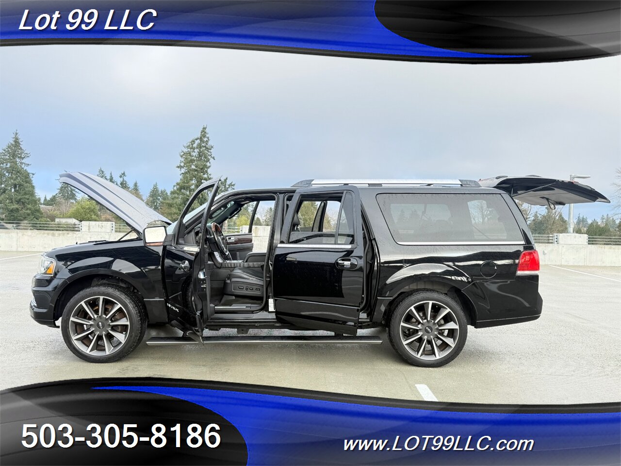 2016 Lincoln Navigator L Reserve 4x4 105k Miles NEW TIRES Htd Cld Leather Navi Cam Headrest DVD'S Moon Roof - Photo 39 - Milwaukie, OR 97267