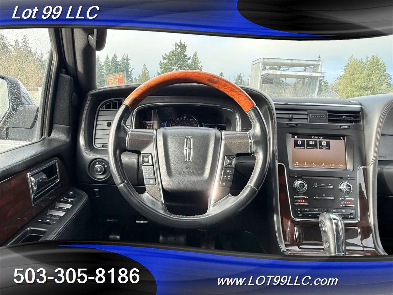 2016 Lincoln Navigator L Reserve 4x4 105k Miles NEW TIRES Htd Cld Leather Navi Cam Headrest DVD'S Moon Roof - Photo 14 - Milwaukie, OR 97267