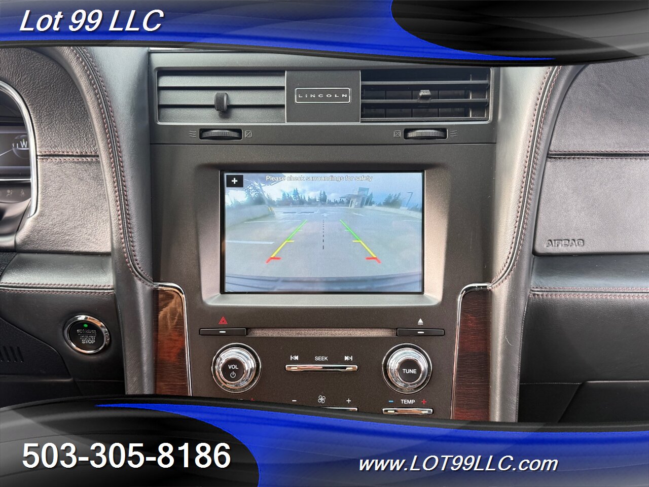2016 Lincoln Navigator L Reserve 4x4 105k Miles NEW TIRES Htd Cld Leather Navi Cam Headrest DVD'S Moon Roof - Photo 17 - Milwaukie, OR 97267
