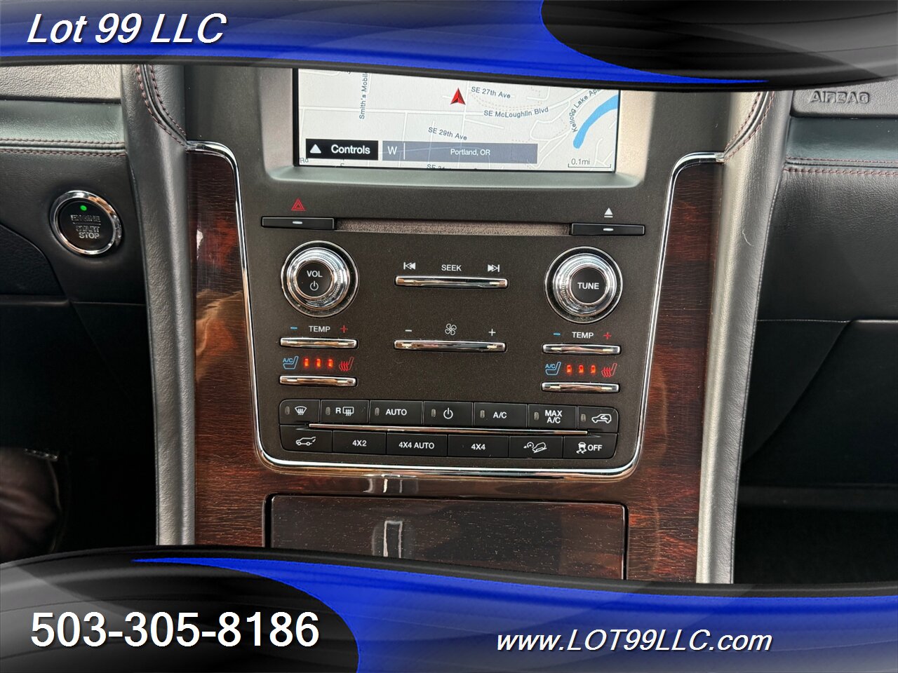 2016 Lincoln Navigator L Reserve 4x4 105k Miles NEW TIRES Htd Cld Leather Navi Cam Headrest DVD'S Moon Roof - Photo 34 - Milwaukie, OR 97267