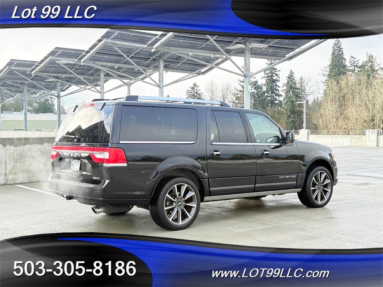 2016 Lincoln Navigator L Reserve 4x4 105k Miles NEW TIRES Htd Cld Leather Navi Cam Headrest DVD'S Moon Roof - Photo 8 - Milwaukie, OR 97267