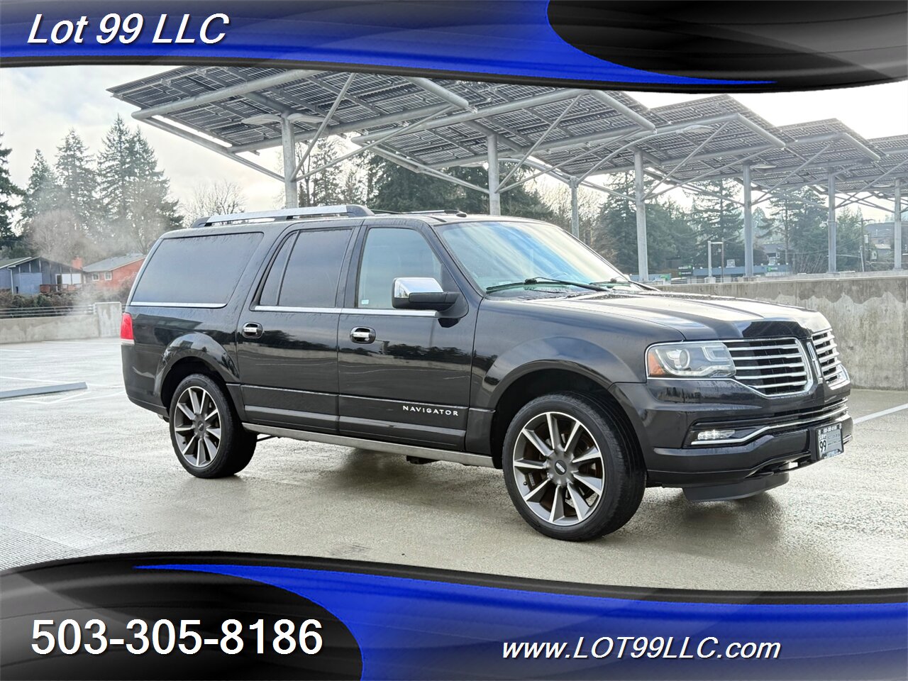 2016 Lincoln Navigator L Reserve 4x4 105k Miles NEW TIRES Htd Cld Leather Navi Cam Headrest DVD'S Moon Roof - Photo 6 - Milwaukie, OR 97267