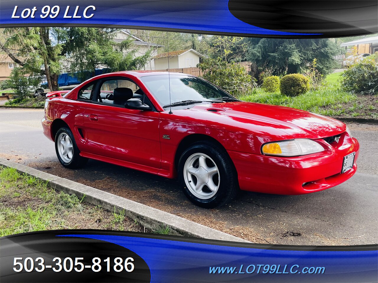 1995 Ford Mustang GT **54k Miles** 1-Owner 5.0L V8 Leather NEW TIRES   - Photo 4 - Milwaukie, OR 97267